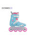 Micro Cosmo Id Inline Rollers Μπλε Ενηλίκων