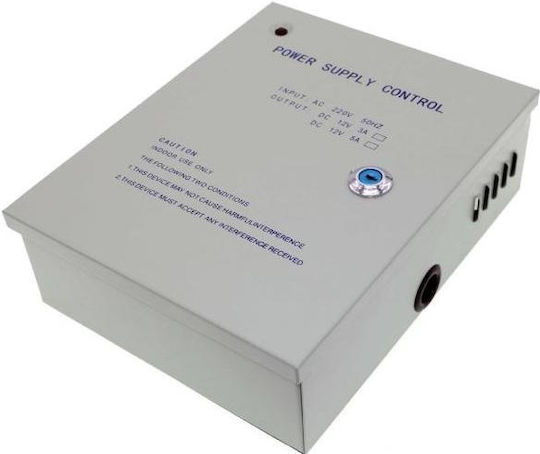 Alimentare 5A Carcasă Metalică Tensiune de Intrare 220V AC~240V AC 50~60Hz Tensiune de Ieșire 11V DC-14V DC 5A Ieșire Contact Blocare