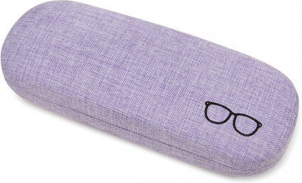 Miss Lulu Hard Shell Glasses Case Purple