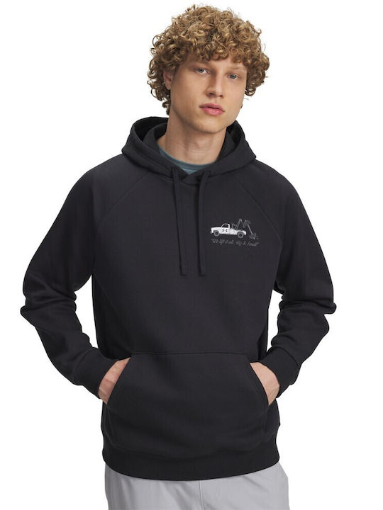 Rival Sweatshirt With Black Hood