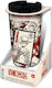 Stor Rostfreier Stahl Kinder Trinkflasche One Piece Grau