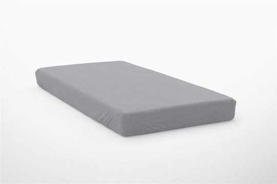 Dimcol Super-Doppel 160x200+30cm mit Gummizug Exotic Line Grey