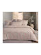 Nef-Nef Homeware Сет Чаршафи 240x270см. Alystran Сив 4бр
