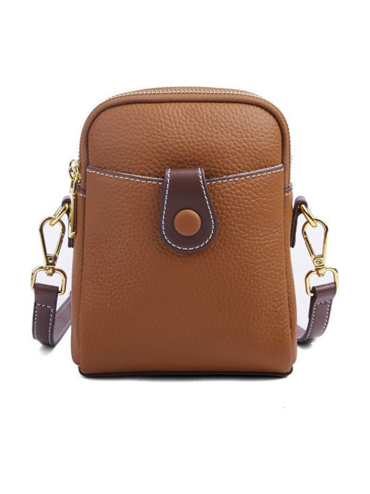 Lavor Leather Women's Bag Backpack Tabac Brown