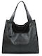 Leather Women's Bag Shoulder Black