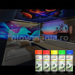 Champion Color Spray Vopsea Roșie Spray Neon Fluorescent 400ml Champion Color Spray Vopsea Roșie Spray Neon Fluorescent 400ml