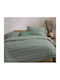 Nef-Nef Homeware Bettwäsche-Set Überdoppel 240x270cm. Degree Green 4Stück