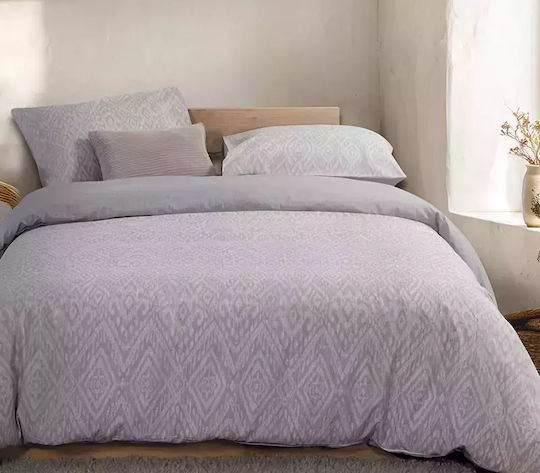 Nef-Nef Homeware Sheet Sets Queen 240x270cm. Orion Grey 4pcs