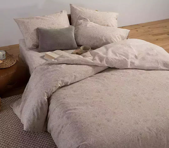 Nef-Nef Homeware Lucil Σετ Σεντόνια Μονά 170x270εκ. Beige (3τμχ)