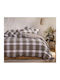 Nef-Nef Homeware Bettwäsche-Set Überdoppel 240x270cm. Racket Golden Brown 4Stück