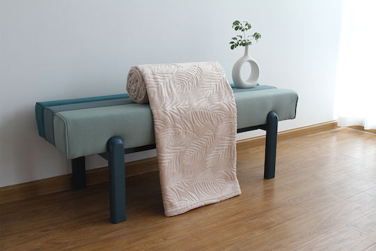 Chios Hellas Piqué Decke Einzeln 150x200cm Beiges 35244MZ