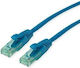 Roline U/UTP Cat.6a (Gigabit) Καλώδιο Δικτύου Ethernet 20m Μπλε