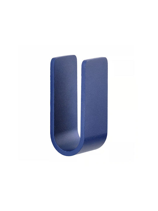 Zone Denmark Single Wall-Mounted Bathroom Hook ​3.5x3.4cm Blue
