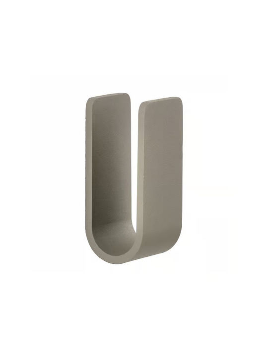 Zone Denmark Single Wall-Mounted Bathroom Hook ​3.5x3.4cm Brown