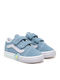 Old Skool V Kids Sneakers with Scratch Blue