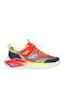 Kids Sneakers with Scratch & Lights Red