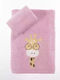 Nef-Nef Homeware Σετ Βρεφικές Πετσέτες 2τμχ Roller Friends Μωβ Βάρους 420gr/m²