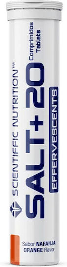 Scientiffic Nutrition Salt + Efervescentes Πορτοκάλι 20 ταμπλέτες