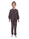 Dreams by Joyce Kids' Pajamas Winter Black