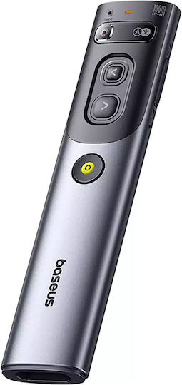 Baseus Orange Dot с Оранжев Лазер в Сив Цвят