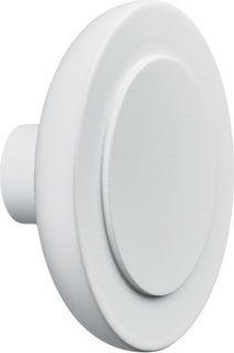 Zone Denmark Wall Hanger Wooden White 10x10x4.5cm