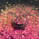 Chunky Glitter Fine 50gr Pink Purple Gold