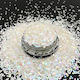 Chunky Glitter Fine 50gr White Gold