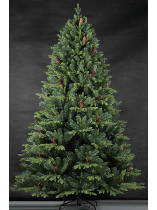 Brad de Crăciun Merry Pine cu Conuri 180cm cu 876 Ramuri