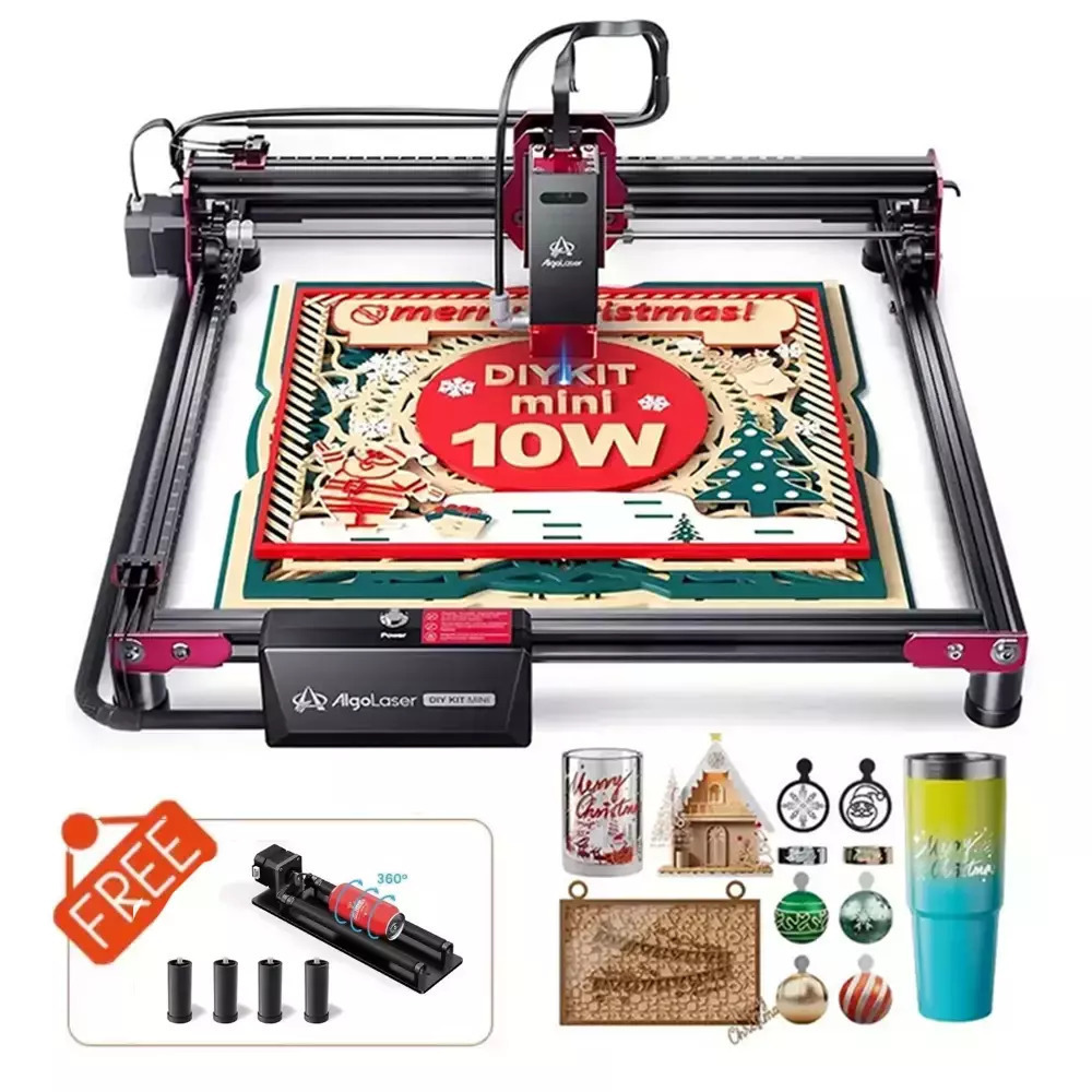 Cnc Router Engraving Machine 10w Laser Power Wifi Connectivity Diy Kit ...