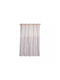 Nef-Nef Homeware Anthem Shower Curtain Fabric with Hooks 180x180cm Beige