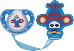Lorelli Pacifier Silicone Light Blue for 6-12 months Lorelli Pacifier Silicone Light Blue for 6-12 months