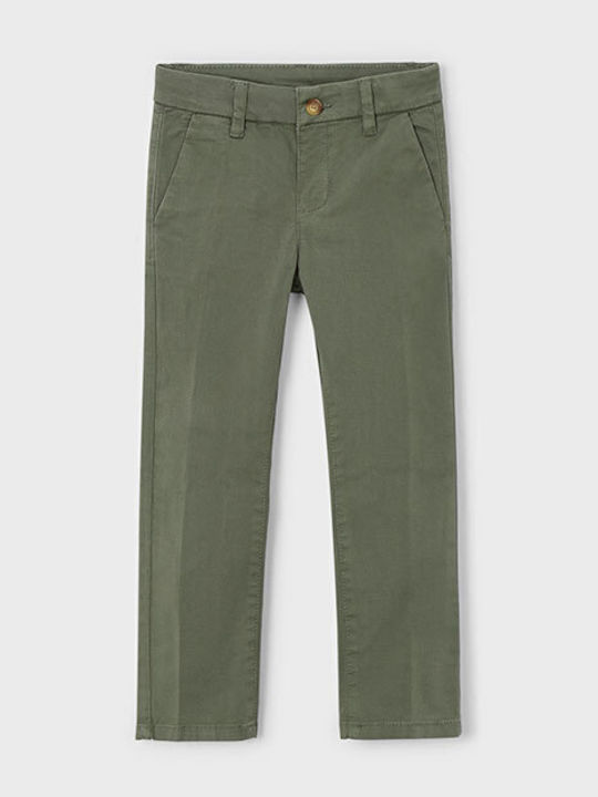 Mayoral Kinder Schlaghose Chino Olive Basic