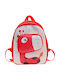 Kourk Kids Bag Backpack Red 22cmx11cmx27cmcm