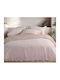 Nef-Nef Homeware Duvet Cover Set Cotton Queen with 2 Pillowcases 240x230 Piombino Beige