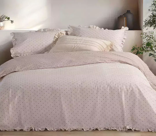 Nef-Nef Homeware Σετ Υπέρδιπλη 240x230cm Piombino Beige