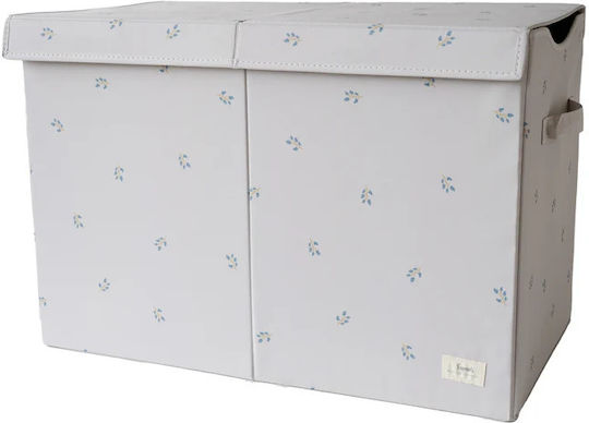 3 Sprouts Children's Storage Box made of Fabric Gray 38.7cm 1pcs