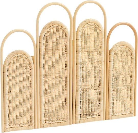 Polihome Bed Headboard Aemonis Wooden Beige 90x66cm