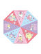 Sakami Merchandise Kids Curved Handle Umbrella with Diameter 98cm Multicolour