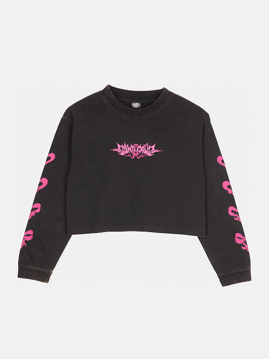 Women's Crop T-shirt Black