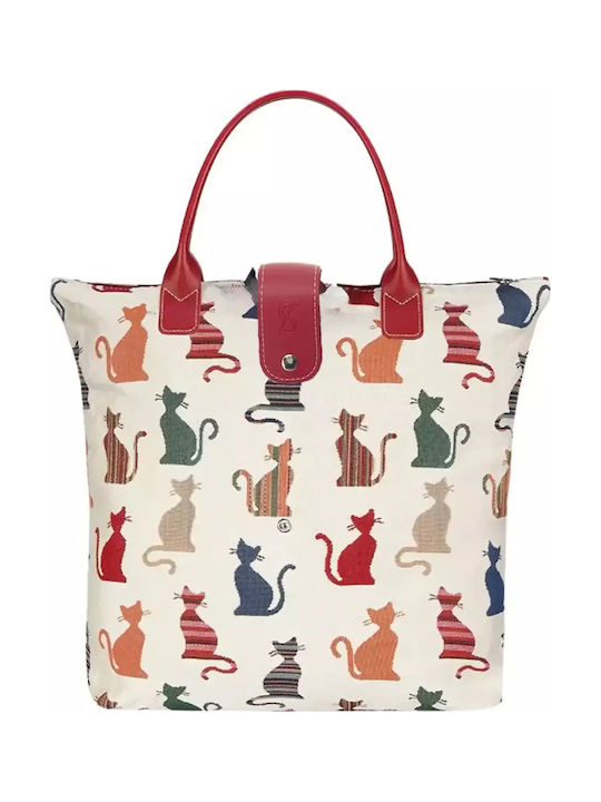 Signare Τσάντα Shopping Πτυσσόμενη Cheeky Cat