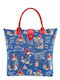 Signare Τσάντα Shopping Πτυσσόμενη Paddington Bear Blue