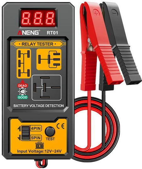 Aneng Ρελέ Μπαταρίας Αυτοκινήτου 12v/24v Ψηφιακός Ελεγκτής Τεσσάρων Ακίδων Rt01