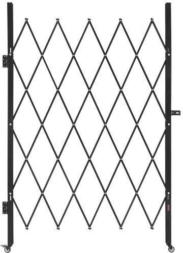 Vevor Metal Fence Gate in Black Color xcm
