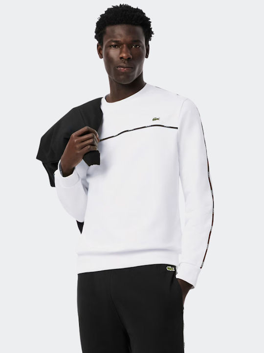 Lacoste Φούτερ Λευκό