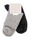 Tamaris Femei Șosete Grey-Black 2Pachet