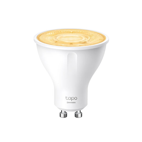 TP-LINK Смарт крушка Tapo L610 v3 LED 2.9W за фасунга GU10 Регулируем бял цвят 350лм Димируем TAPO L610