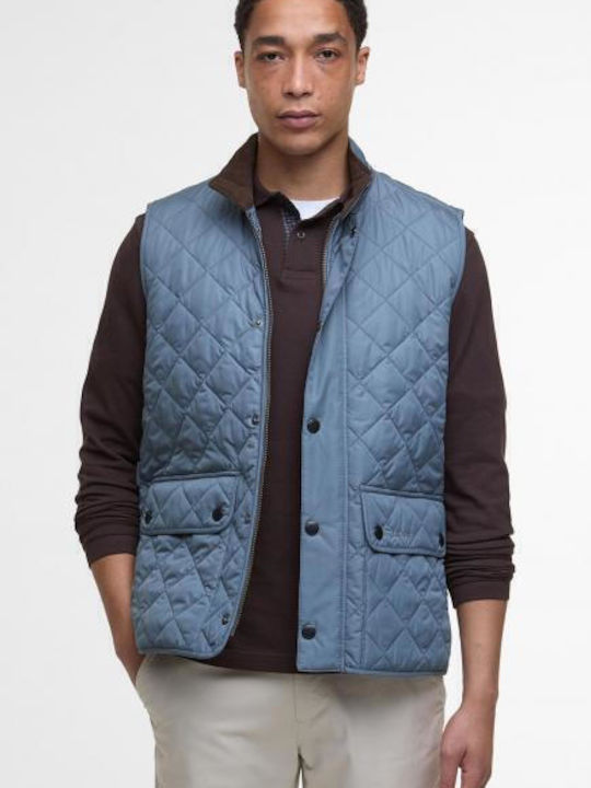 Barbour Lowerdale Αμάνικο Μπουφάν Blue Stone