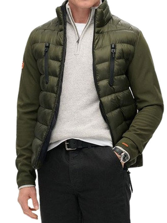 Superdry Storm Μπουφάν Softshell Olive Green, Khaki