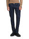 Grover Men's Elastic Straight Jeans Blue