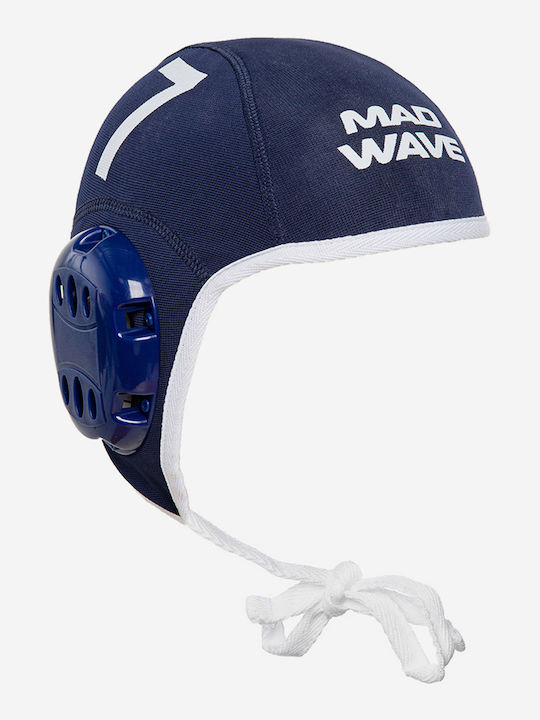 Σκουφάκι Υδατοσφαίρισης No 7 Mad Wave Water Polo Cap Blue White M0597020704w Μπλε